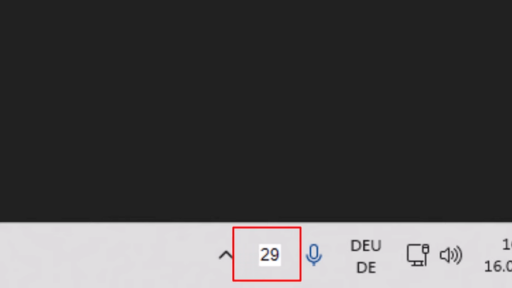 Kalenderwoche in Taskleiste anzeigen unter Windows 11