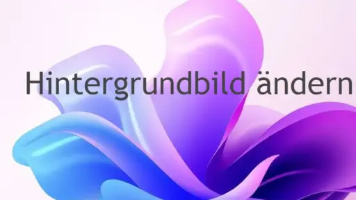 Hintergrundbild ändern