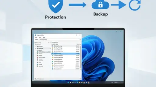 Windows 11 Registry sichern und wiederherstellen