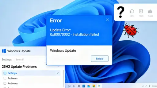 Windows 11 25H2 Probleme Bekannte Fehler und Lösungen 2025 