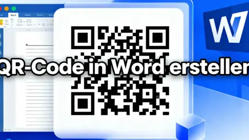 QR Code in Microsoft Word erstellen Beispiel eines fertigen QR Codes