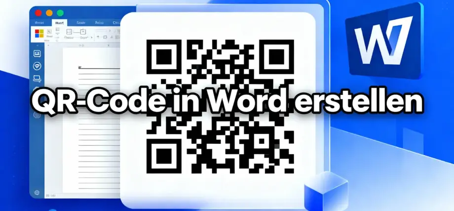 QR Code in Microsoft Word erstellen Beispiel eines fertigen QR Codes