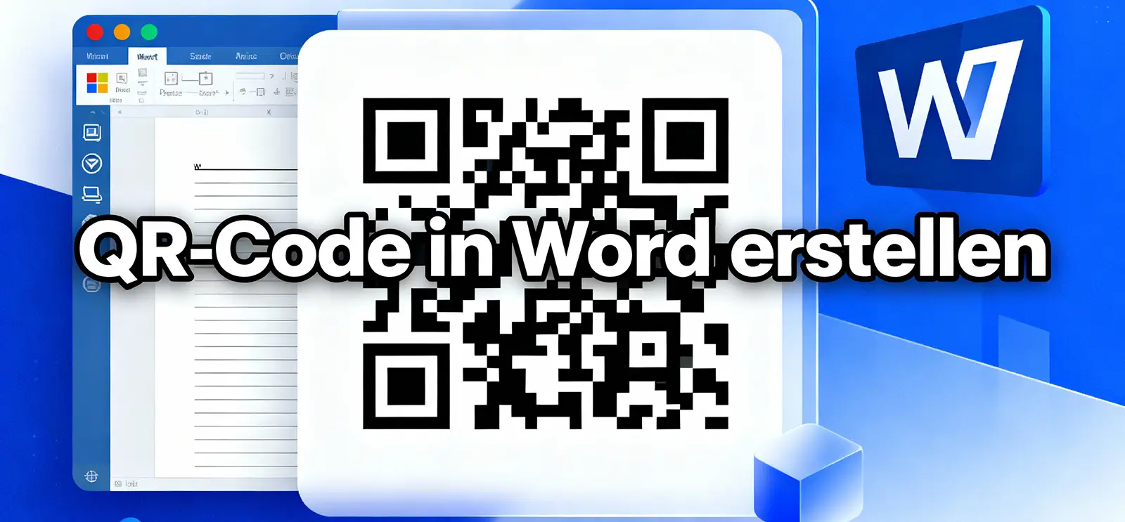 QR Code in Microsoft Word erstellen Beispiel eines fertigen QR Codes