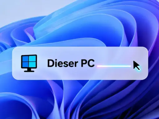 Windows 11 Dieser PC umbenennen