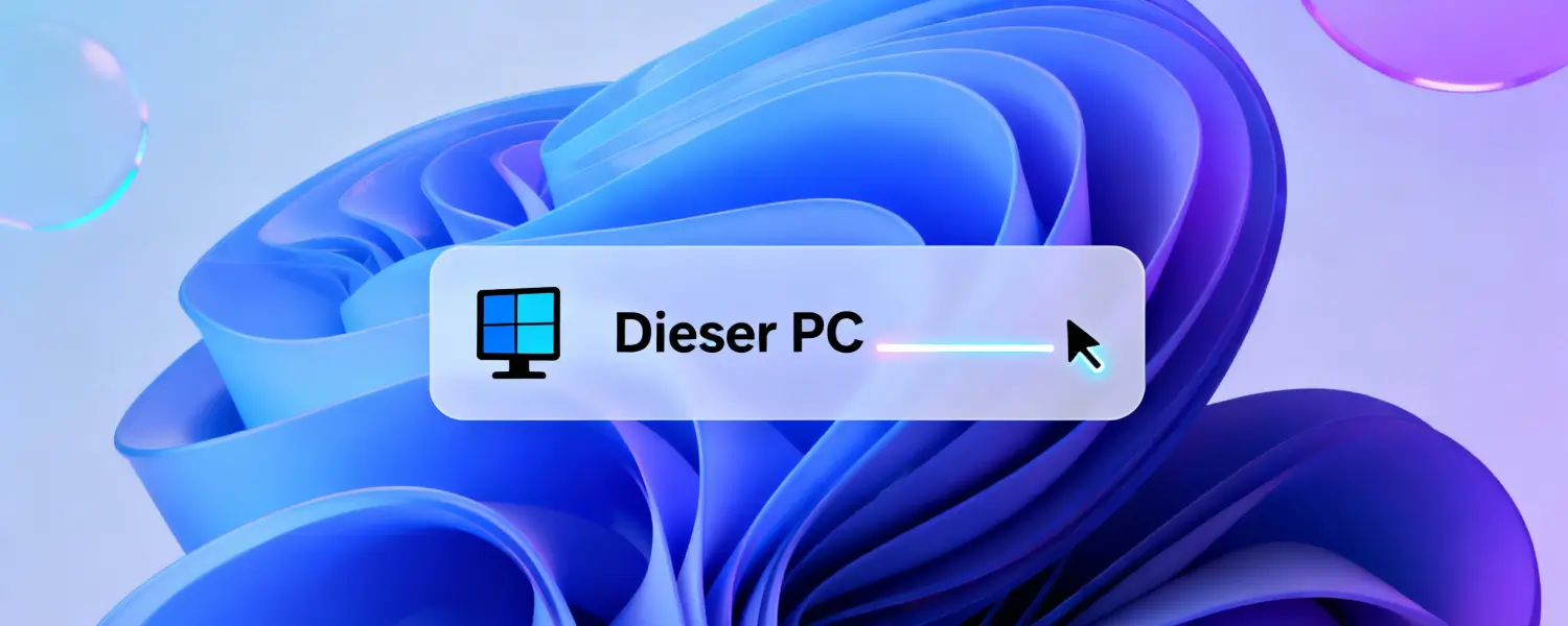 Windows 11 Dieser PC umbenennen