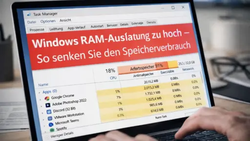 Windows 11 RAM Auslastung zu hoch 12 Sofort Tipps die garantiert helfen