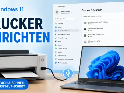 Windows 11 Drucker einrichten