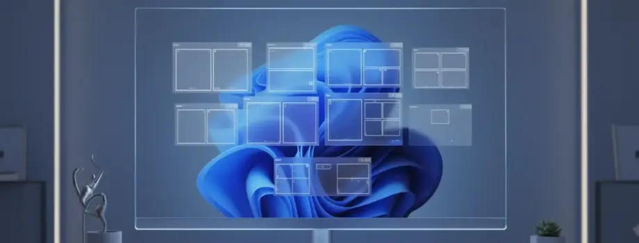 Windows 11 Snap Layouts nutzen