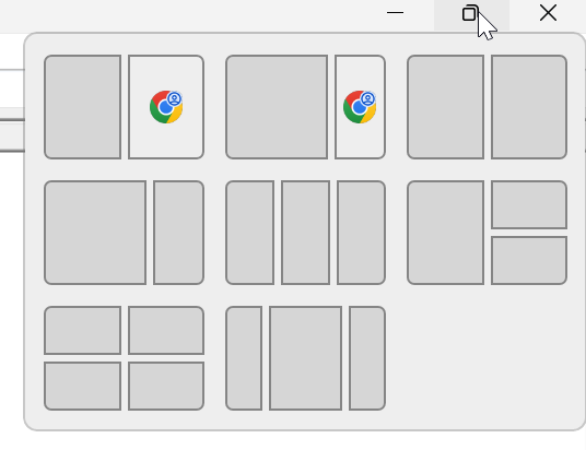 Windows 11 Snap Layouts nutzen