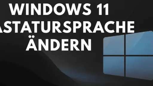 Windows 11 Tastatursprache ändern