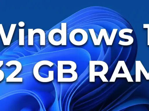 Windows 11 32 GB RAM
