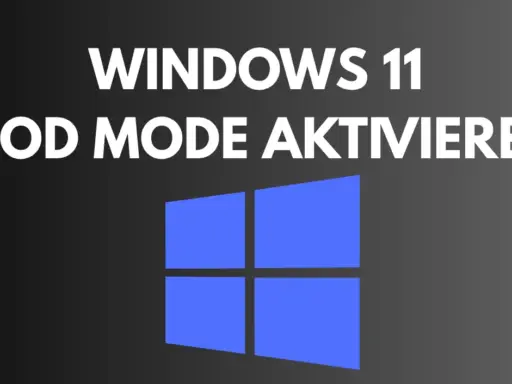 Windows 11 God Mode aktivieren