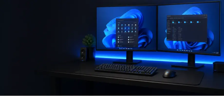 Windows 11 zwei Monitore