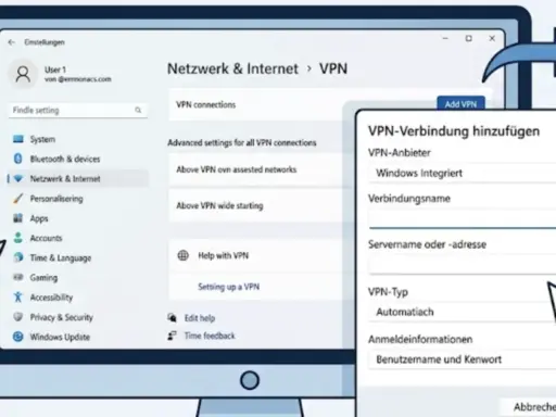 Windows VPN einrichten