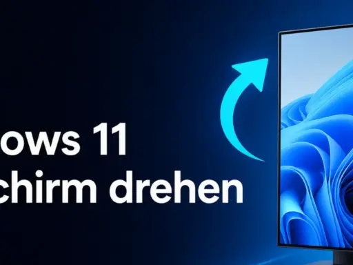 bildschirm trehen