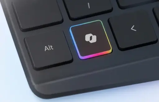 Windows 11 Tastatur mit Copilot Taste